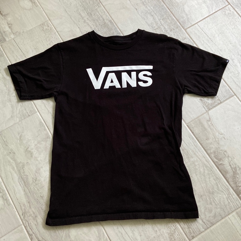 Vans black t-shirt